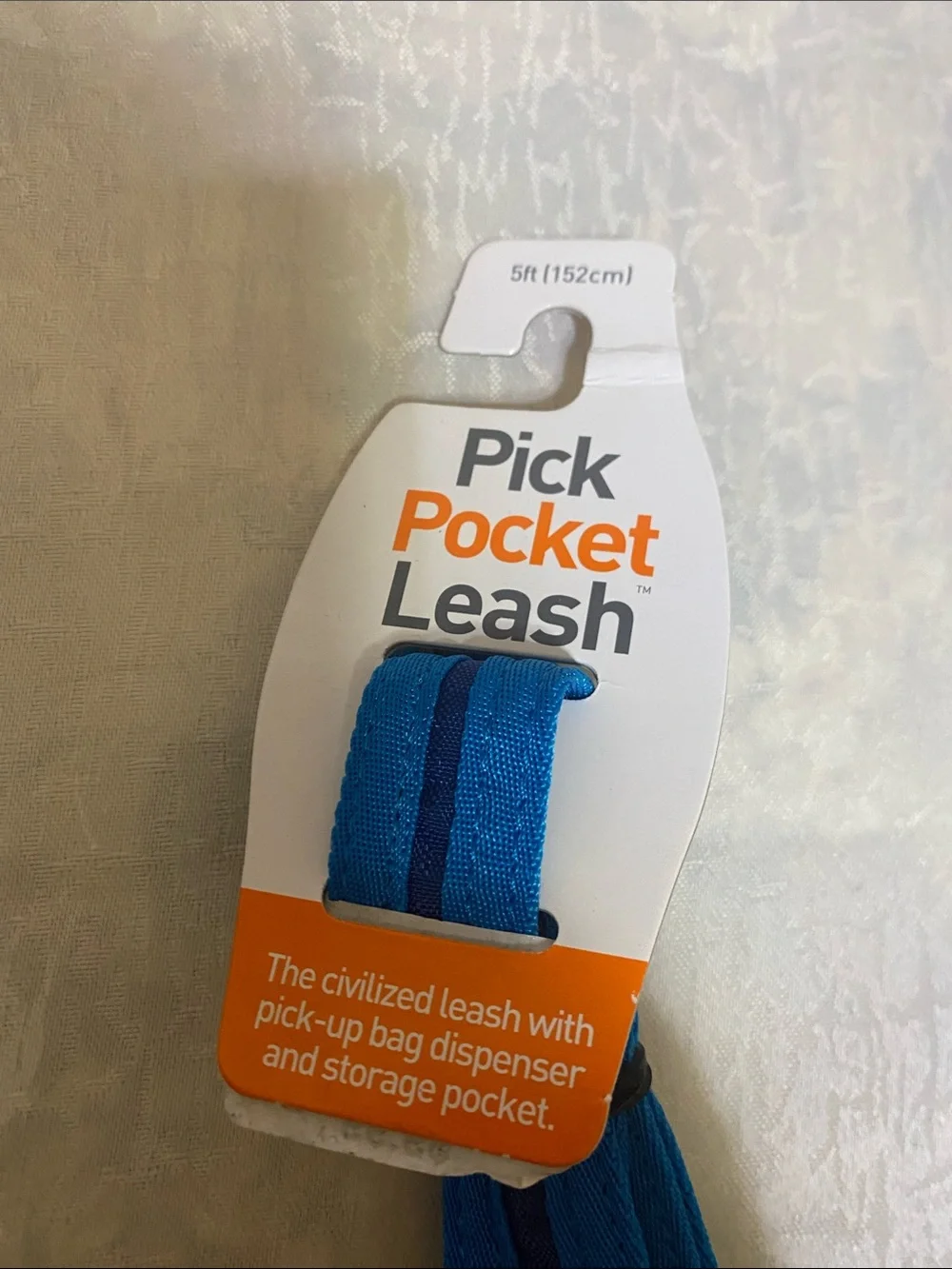 Doggy Rope Toy with Ball - Blue & White , Pick Pocket Leash New Open to Offers!